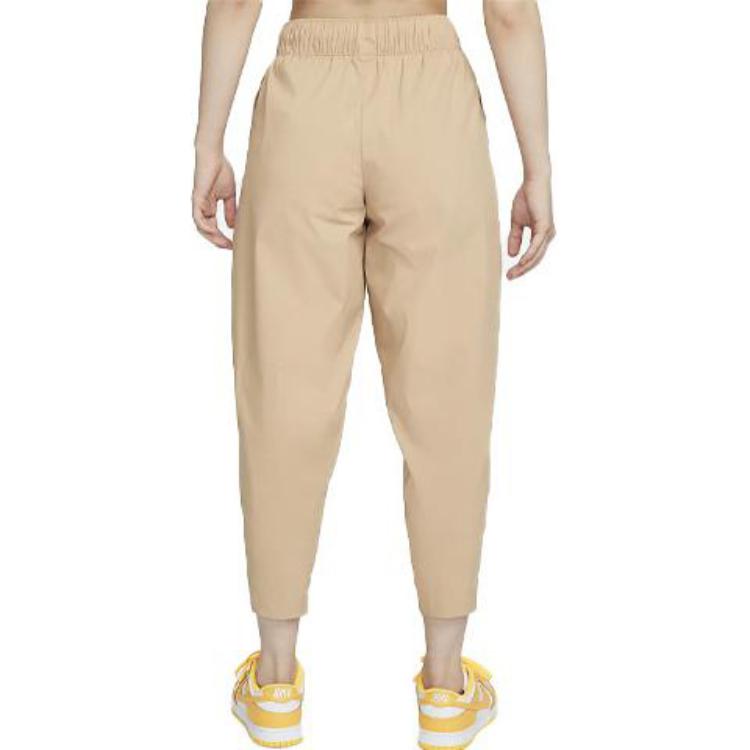 Nike Knitted Sweatpants Women's Brown Moderate Tapered Pants DD5976-200