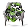 240Gm2 Football Style Customize Your Name Outdoor Blanket Suitable For All Seasons Comfortable And Warm Soft Blanket Suitable For Travel Gifts For