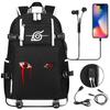New Riman Peripheral Printing USB Teen Student Schoolbag Leisure Travel Backpack Large Capacity