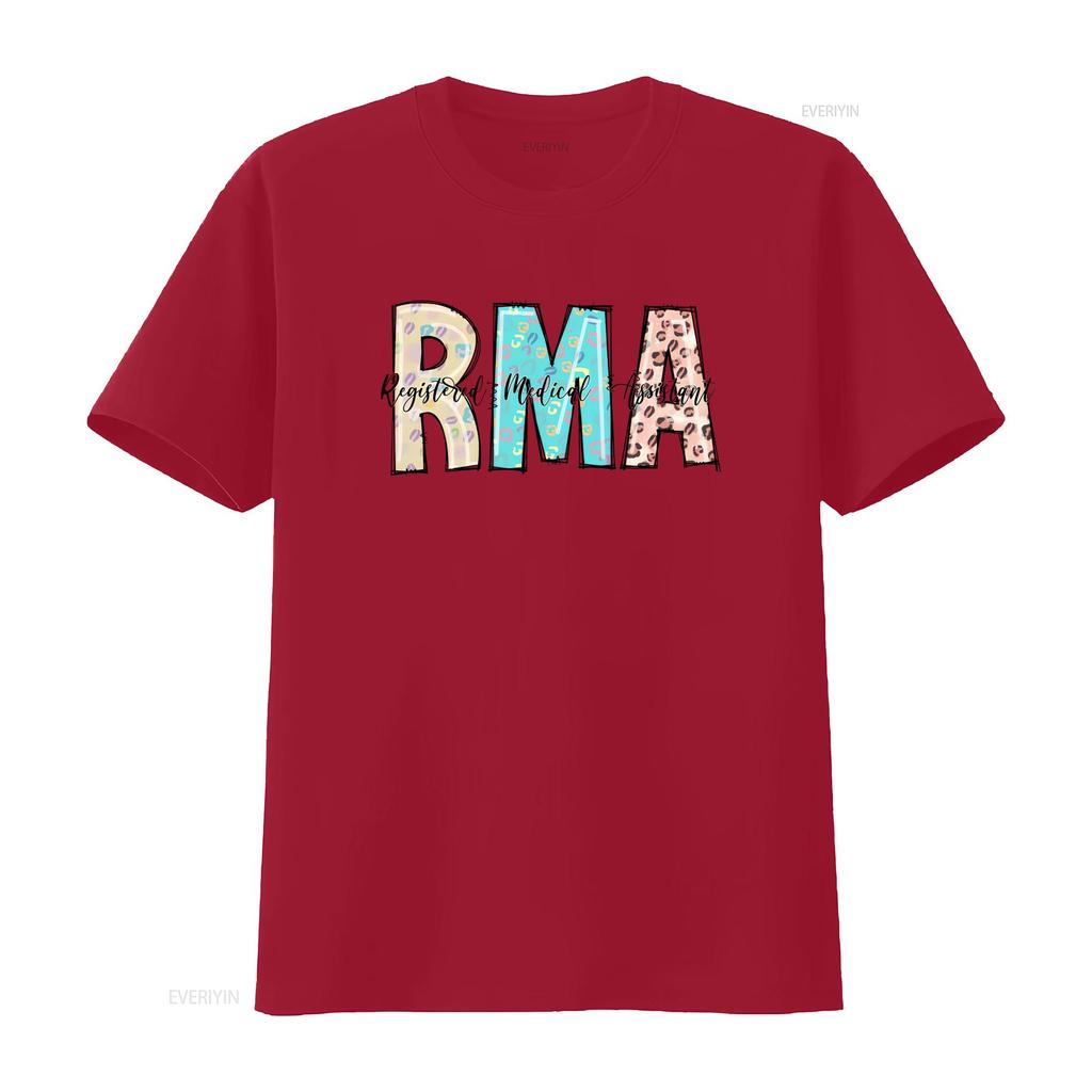 Registered Medical Assistant T Shirt Rma Vintage Comfortable Breathable Soft Streetwear Slightly Fashion Versatile