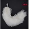 New Flexible L40cm Fox Tail Butt Plug with Curved Design Small Metal Anal Plug Sex Party Performance Couple Sex