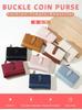 New Women's Zipper Bifold Wallet - Fashion PU Patchwork Coin Purse