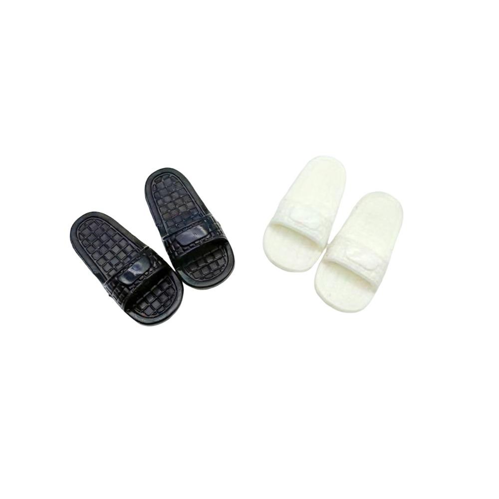 1Pair Multistyles 1/6 Doll Shoes Plastic Shoes Clothes Accessories Fit Foot Length 2cm Dolls