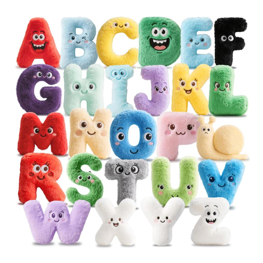 Educational Plush Toy Interactive Learning Stuffed Animal for Toddlers