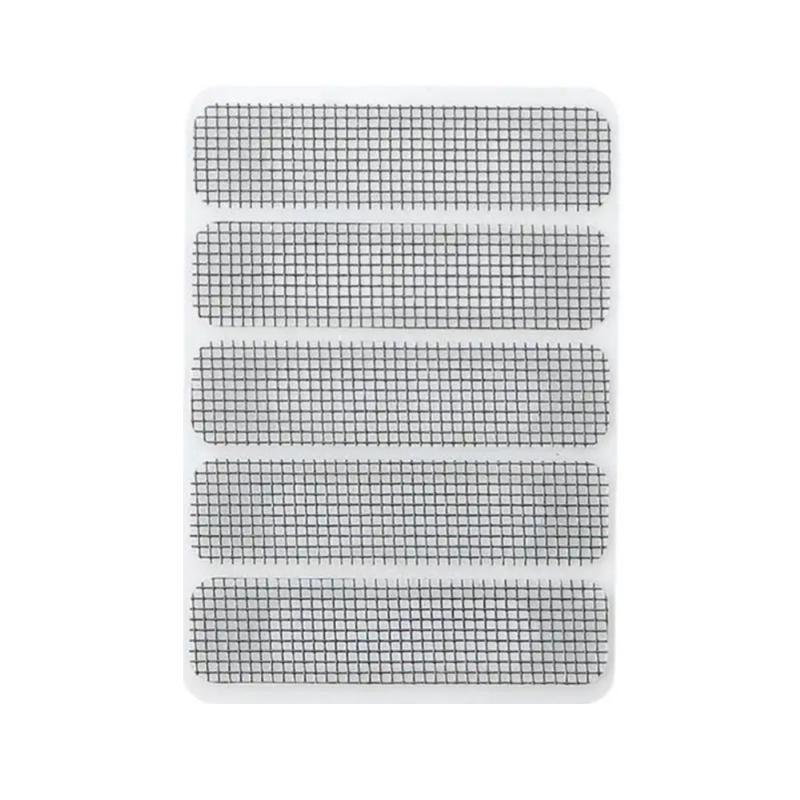

Наклейка для ремонта оконной сетки Оконная сетка Противомоскитная сетка Дверная москитная сетка Заплатка для ремонта порванной сетки 5pcs