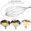 ZISIZ Stainless Steel Manual Egg Whisk