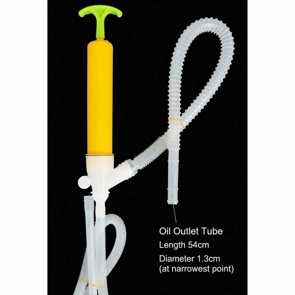 Manual Barrel Pump Plastic Hand Pump Oil Tube Suction Pump  Workshop Tool