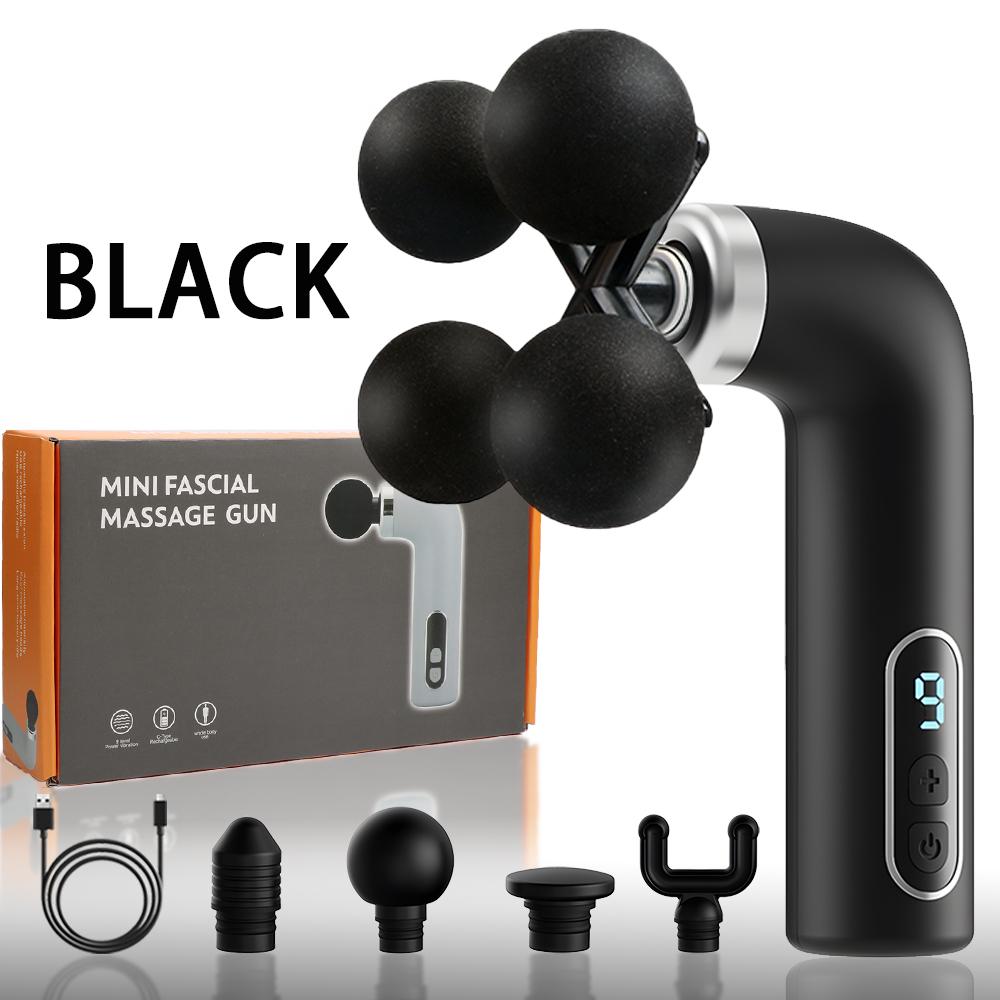 Fascia Gun New Electric Handheld Massage gun 9 levels Body Relaxation Muscle Massage Gun Portable Deep Tissue Mini Massage Gun