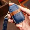 Leather Car Key Case Cover Holder Keychain Shell for Subaru Legacy XV Forester Outback BRZ Remote Key Protector Cover Accessory qq4