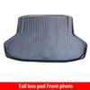 22-25 Honda Civic Trunk Mats: Durable, Waterproof, Eco-Friendly TPE Mats for Interior Enhancement.