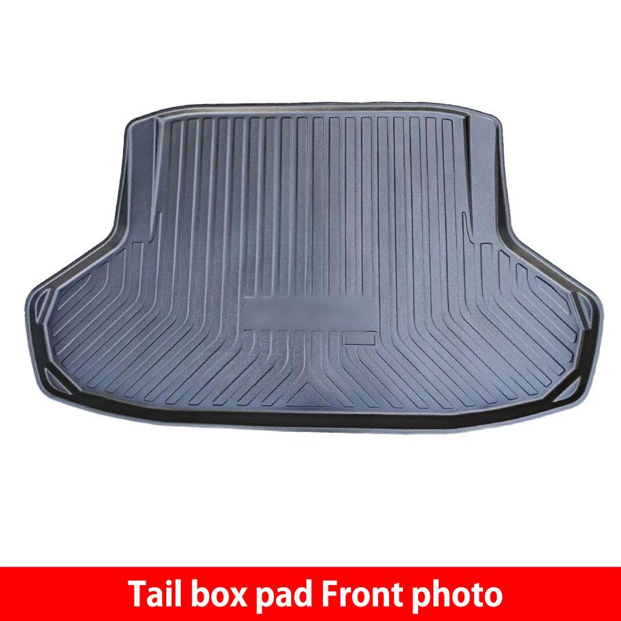 22-25 Honda Civic Trunk Mats: Durable, Waterproof, Eco-Friendly TPE Mats for Interior Enhancement.