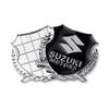 1/2pcs 3D Car Badge Metal Sticker Window Trunk Emblem Decoration Decal For Suzuki Ignis Swift Jimny Grand Vitara SX4 Accessories
