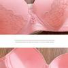 Thin Adolescent Underwear Small Chest Gather Wireless Bra Lightweight and Breathable Lace Embroidery Sweet Sexy Lovely Simple Casual Style