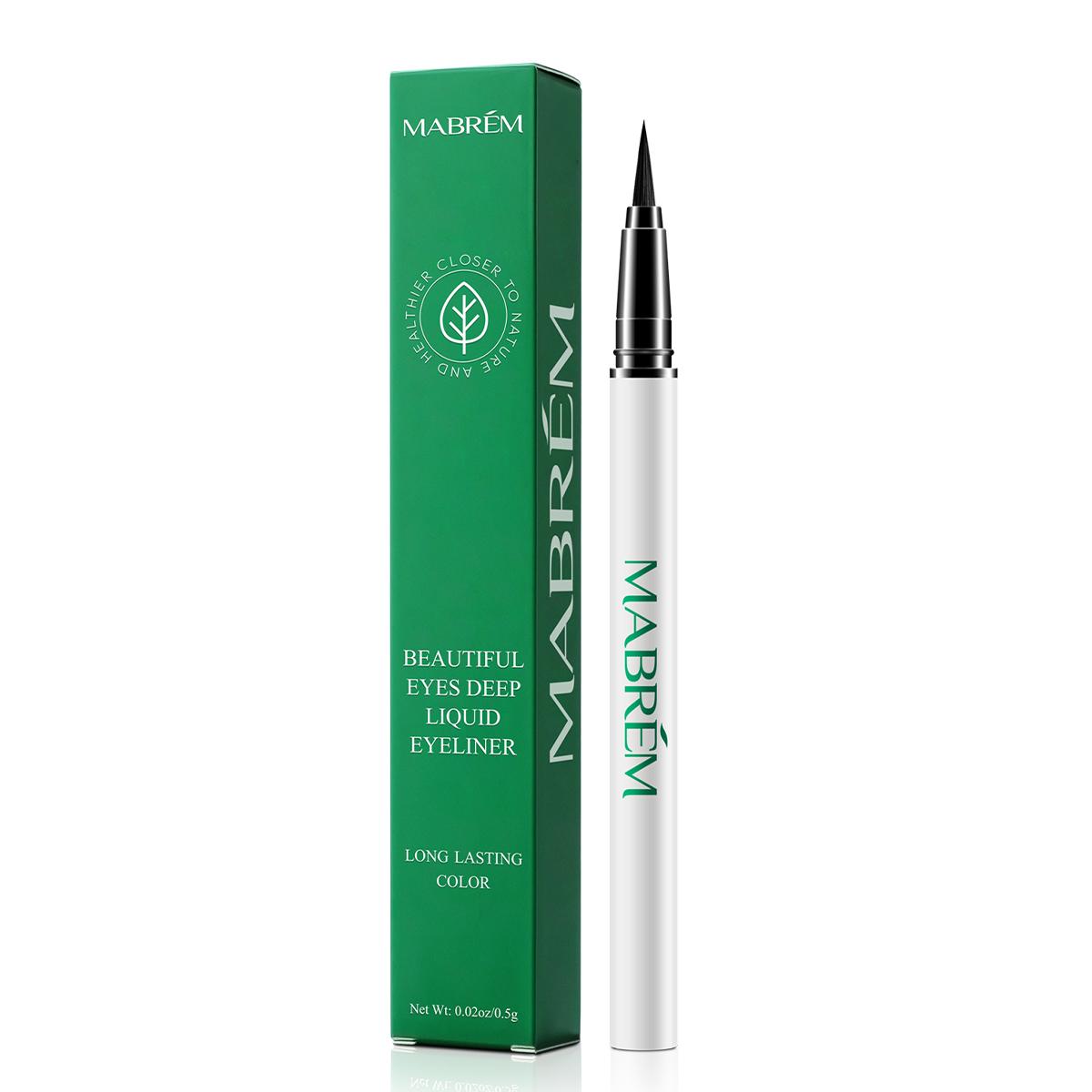 

MABREM Waterproof Eyeliner 0.5g 1pcs чёрный