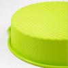 10inch Silicone Mould for Baking Cake Round High-temperature Resistant Oven Bread Baking Plate Kitchen Useful Muffin Mold Gadget