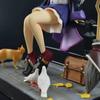 Anime Gray Witch Girl Figure Pvc Abs Material With Scene Base Boxed Collectible Model Desktop Decoration Ornament Gift For Anime
