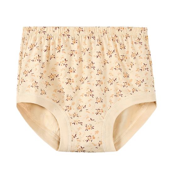 Women'S Cotton Underwear High Waisted Granny Panties Soft Full Coverage Briefs