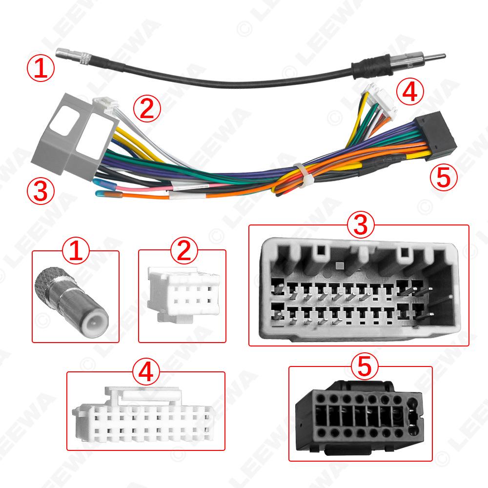 Android Navigation Upgrade Power Cable & Canbus for 04-10 Chrysler 300C