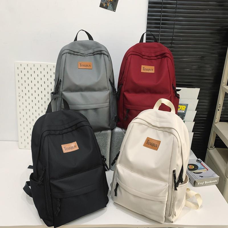 Backpack New Light Leisure Travel Backpack Junior High School Student Large Capacity Female Commuter Computer Bag Backpack