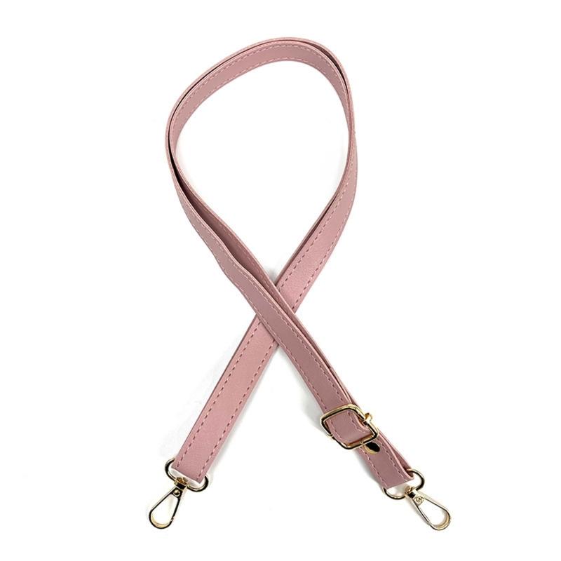 Pu Leather Shoulder Strap,Adjustable Bag Strap Replacement for Handbags Crossbody Shoulder Bag with Metal Buckles