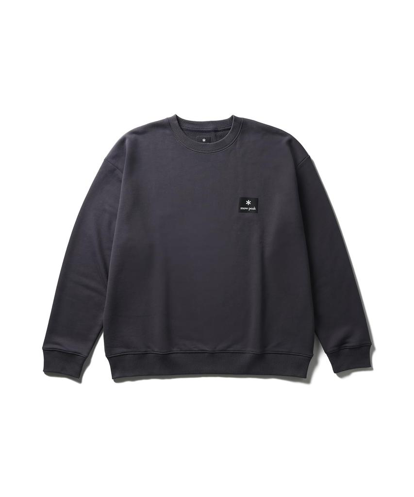[Snow Peak] New Standard Square Logo Pullover NSD-SW-25AU001 Tops Pullover Men's Women's CHARCOAL L
