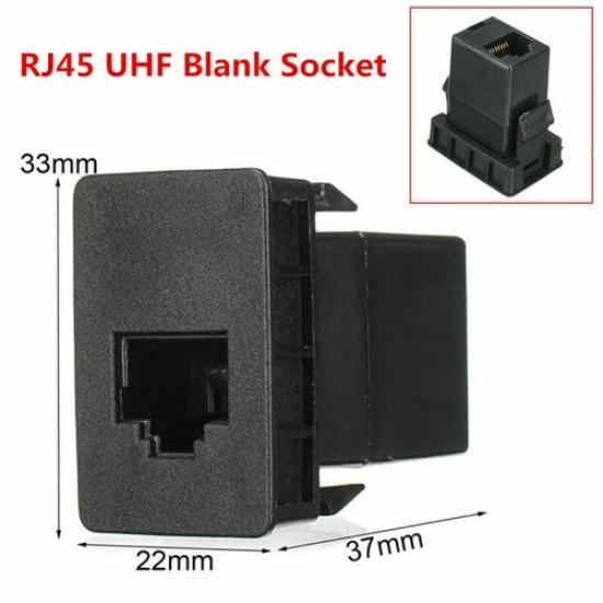 НОВЫЙ CB UHF Пустой разъем RJ45 dio Панель переключателей Приборная панель Для Toyota Hilux Landcruiser