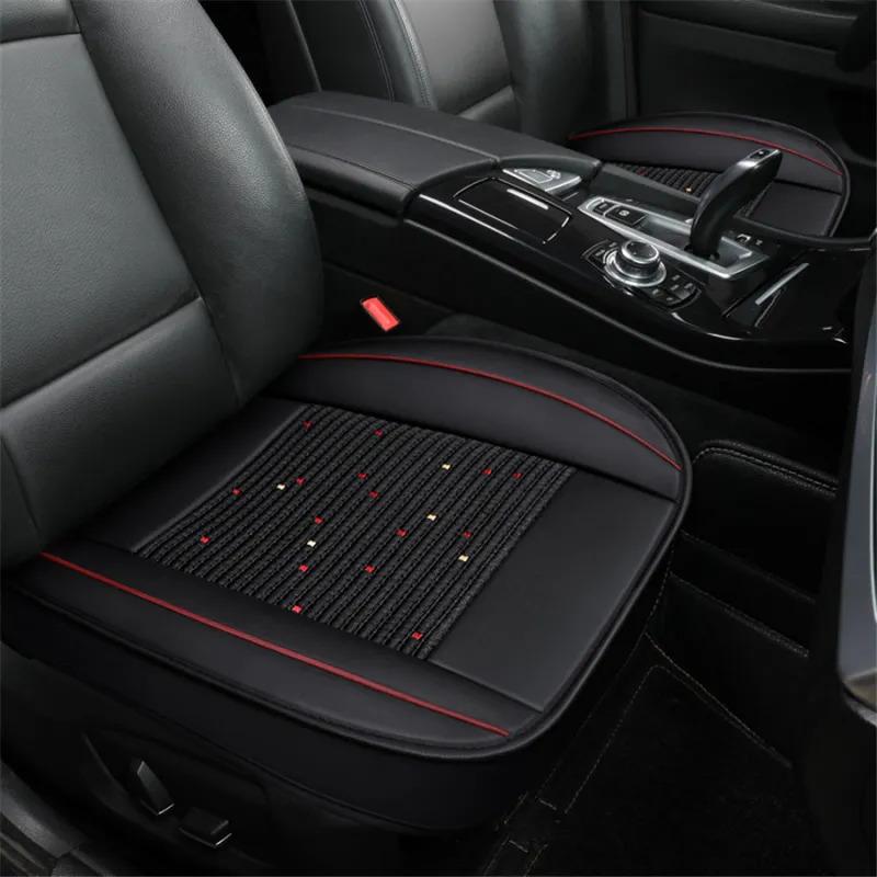 

Новый универсальный чехол-подушка на сиденье автомобиля из льна 3D, полностью закрывающий, для четырех сезонов