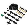 10m Irrigation Atomizing Kit Adjustable Copper Nozzle 8 11 Hose Set for Garden Greenhouse