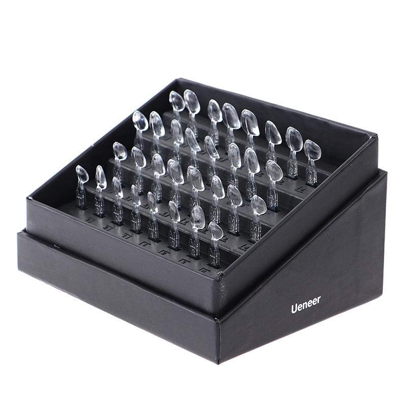 

1 коробка, стоматологическая форма, композитная смола, светоотверждаемая передняя передняя часть зубов, быстрая и быстрая