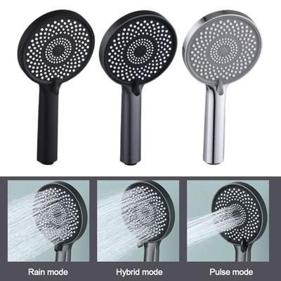 High Pressure Large Panel Shower Head 3 Modes Shower Sprayer  Bathroom Accessories