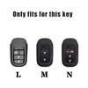 Leather Car Key Cover Case Shell Fob for Honda 2022 2023 2024 2025 for Civic for Accord for CR-V for HR-V for Pilot Accessories DE6