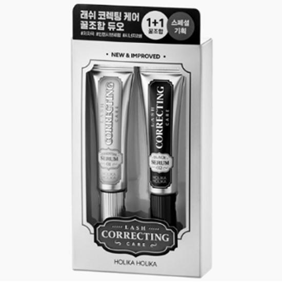 

Holika Holika Lash Correcting Care Essential Сыворотка. 01 Основная сыворотка + 02 Черная сыворотка 0