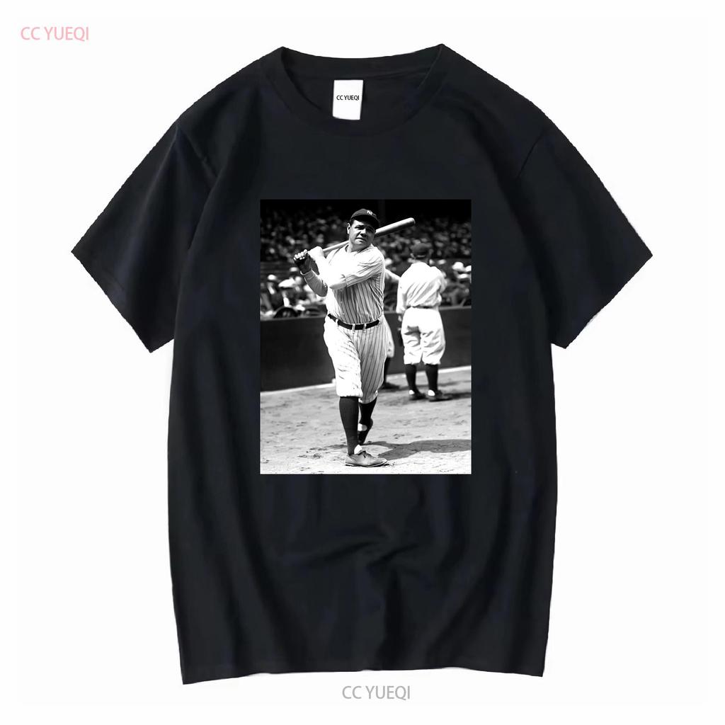 Babe Ruth T Shirt For Fan S 5Xl Vintage Washed Graphic Homme Streetwear Soft Top For Everyday Wear Designer Clothes Breathable