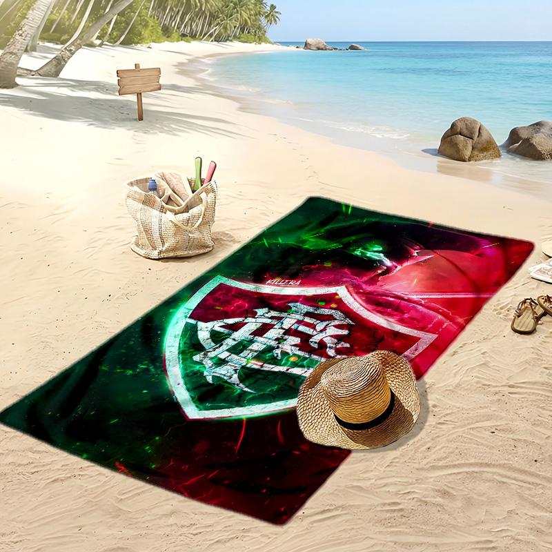 Florida Printed Beach Towel Quick Dry Soft TowelPortable Large Rectangular Beach Blanket for Travel Swimming Pool