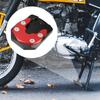 uxcell Motorcycle Kickstand Extension Extension Pad Side Stand Support Plate for Yamaha YZF-R15 2017-2022 1 Set Red