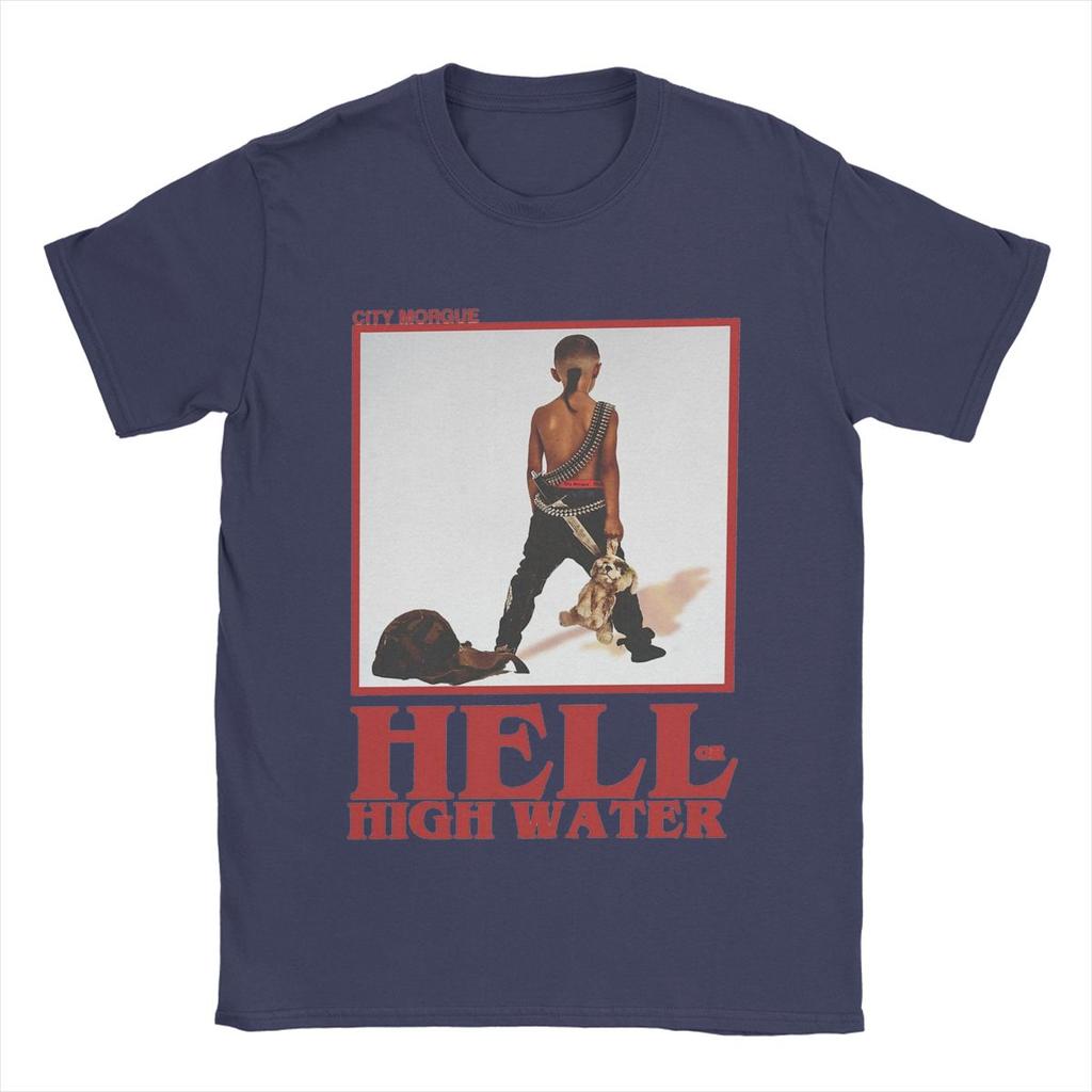 Casual City Morgue T-Shirt for Men Round Collar Cotton T Shirts Short Sleeve Tee Shirt Printing Clothes