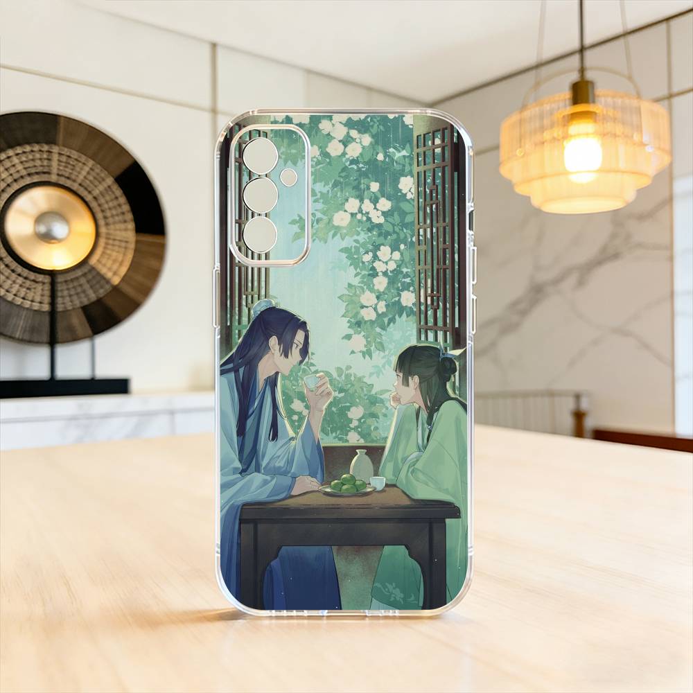 

The Apothecary Diaries Anime Phone Case Transparent Silicone Soft For SamsungA10,12,20,21S,30,31,40,50,51,52,70,71 Samsung a12