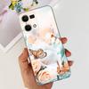 For Oppo Reno7 4G Case CPH2363 Oppo Reno7 Lite 7Z  Lovely Painted Cover Soft TPU Phone Case For Oppo Reno 7 5G 7Pro Back Cover