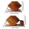 Wooden Napkin Holders No-slip Paper Towel Container Elegant Tissue Storage Rack  Dining Tables