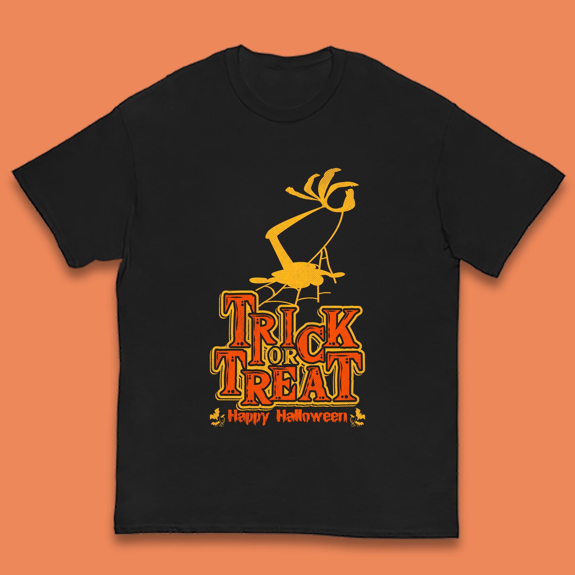 Happy Halloween Trick Or Treat Horror Scary Spooky Season Kids T Shirt 160