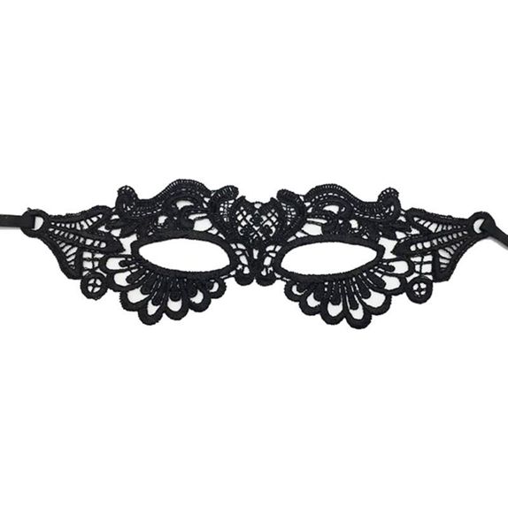 Women Elegant Black Masquerade Mask Gothic Fancy Dress Lace Eye Mask for Party Prom Ball Costume