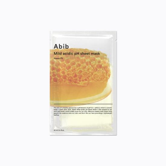 ABIB Mild Acidic Ph Sheet Mask 30ml*10EA/Honey/Jericho Rose/Glutathiosome