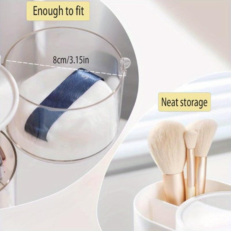 1 Stück Make-up PinselhalterMake-up Pinsel Organizer,Kosmetik Aufbewahrungs Organizer,Desktop Make-up Organizer für Make-up Pinsel,Beauty-Blender und Puderquasten