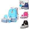 Versatile And Durable 3pcs/set Backpack Women Travel Bookbags School Bags For Teenage Girls