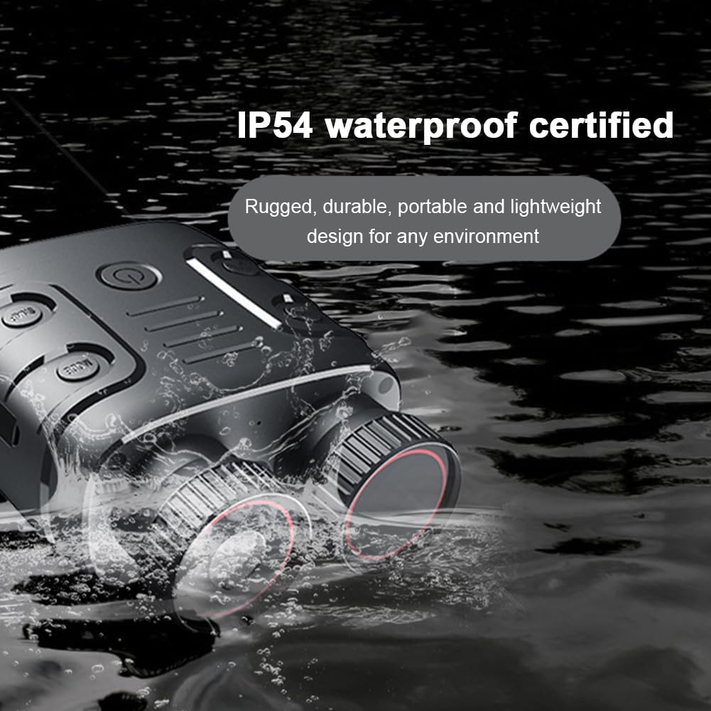 Binocular Infrared Night-Visions Device Day Night Use Photo Video Taking Digital Zoom Full Dark Viewing Distance For Hunting Sur