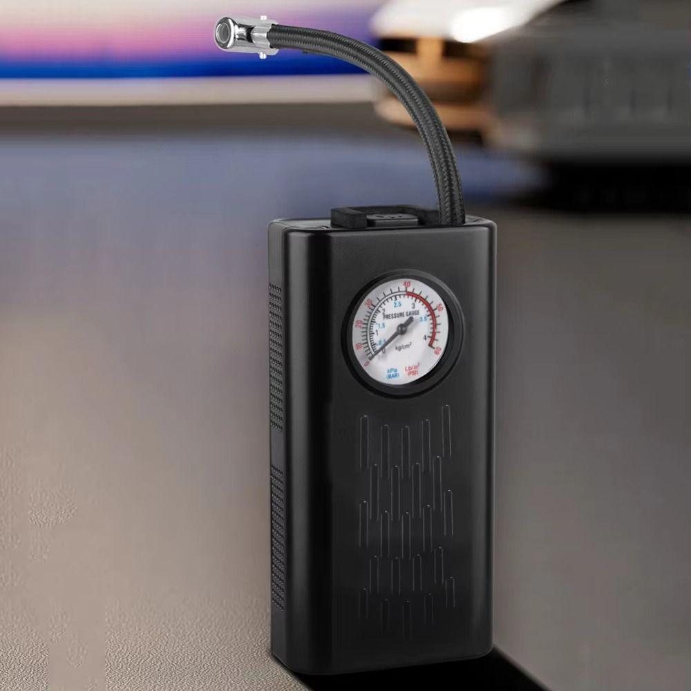 Pointer Pressure Gauge Electric Air Compressor Wireless Handheld Air Pump  Auto Bicycle