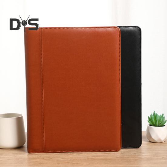 Multifunctional File Folder A4 Document Clipboard Folder with Calculator Pen Slot Card Holder Portfolio Folder with Documents Clip for Business Office