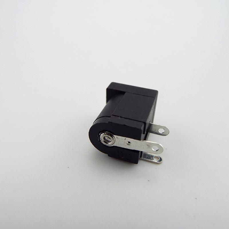 DC female Power Jack Barrel Angle PCB Mount Terminal Socket plug Connector 5.5x2.1mm 5.5x2.5mm 3.5x1.35mm
