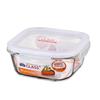 LOCK&LOCK Square Glass Heat-Resistant Food Container