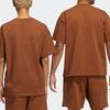 Adidas X Pharrell Williams Basics Tee Brown Unisex Tops HF9956